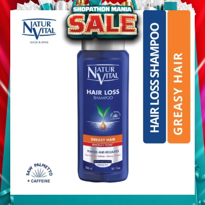 NATURVITAL - Hairloss Shampoo - Greasy 300ml