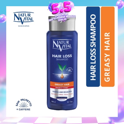 NATURVITAL - Hairloss Shampoo - Greasy 300ml