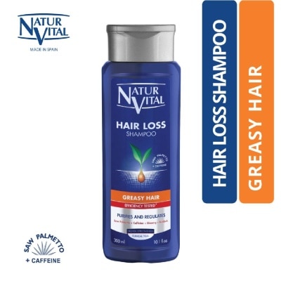 NATURVITAL Hairloss Shampoo - Greasy 300ml