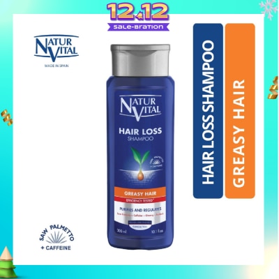 NATURVITAL Hairloss Shampoo - Greasy 300ml