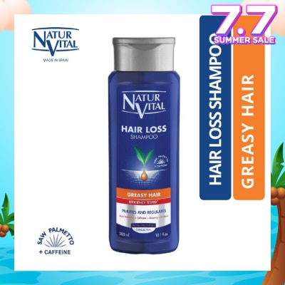 NATURVITAL Hairloss Shampoo - Greasy 300ml