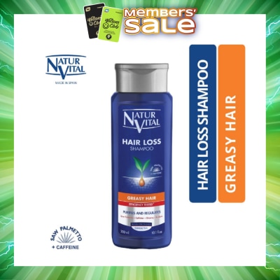 NATURVITAL - Hairloss Shampoo - Greasy 300ml