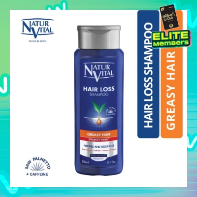NATURVITAL Hairloss Shampoo - Greasy 300ml