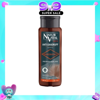 NATURVITAL - Hairloss Shampoo - Anti Dandruff 300ml image