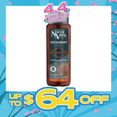 NATURVITAL - Hairloss Shampoo - Anti Dandruff 300ml