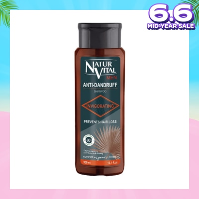 NATURVITAL Hairloss Shampoo - Anti Dandruff 300ml