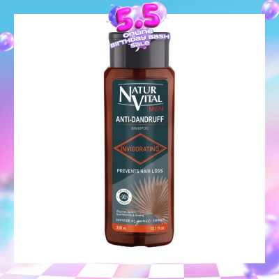 NATURVITAL - Hairloss Shampoo - Anti Dandruff 300ml