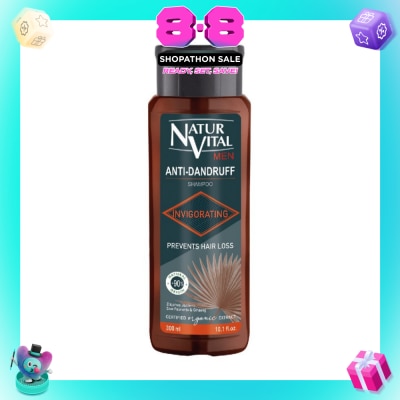 NATURVITAL - Hairloss Shampoo - Anti Dandruff 300ml