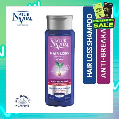NATURVITAL Hairloss Shampoo - Anti Breakage 300ml