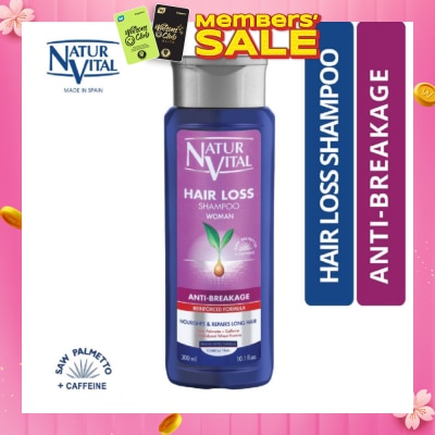 NATURVITAL Hairloss Shampoo - Anti Breakage 300ml