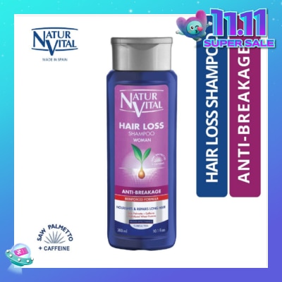 NATURVITAL Hairloss Shampoo - Anti Breakage 300ml