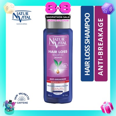 NATURVITAL - Hairloss Shampoo - Anti Breakage 300ml