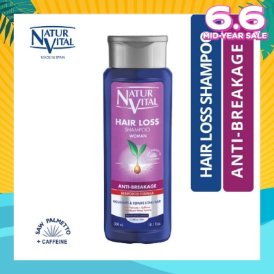 NATURVITAL Hairloss Shampoo - Anti Breakage 300ml