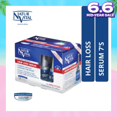 NATURVITAL Hairloss Serum 7x 12ml