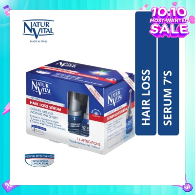NATURVITAL Hairloss Serum 7x 12ml