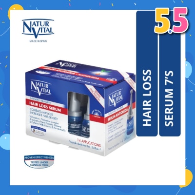 NATURVITAL Hairloss Serum 7x 12ml
