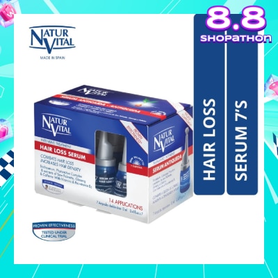 NATURVITAL Hairloss Serum 7x 12ml