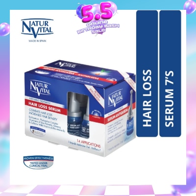 NATURVITAL - Hairloss Serum 7x 12ml