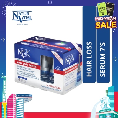 NATURVITAL Hairloss Serum 7x 12ml