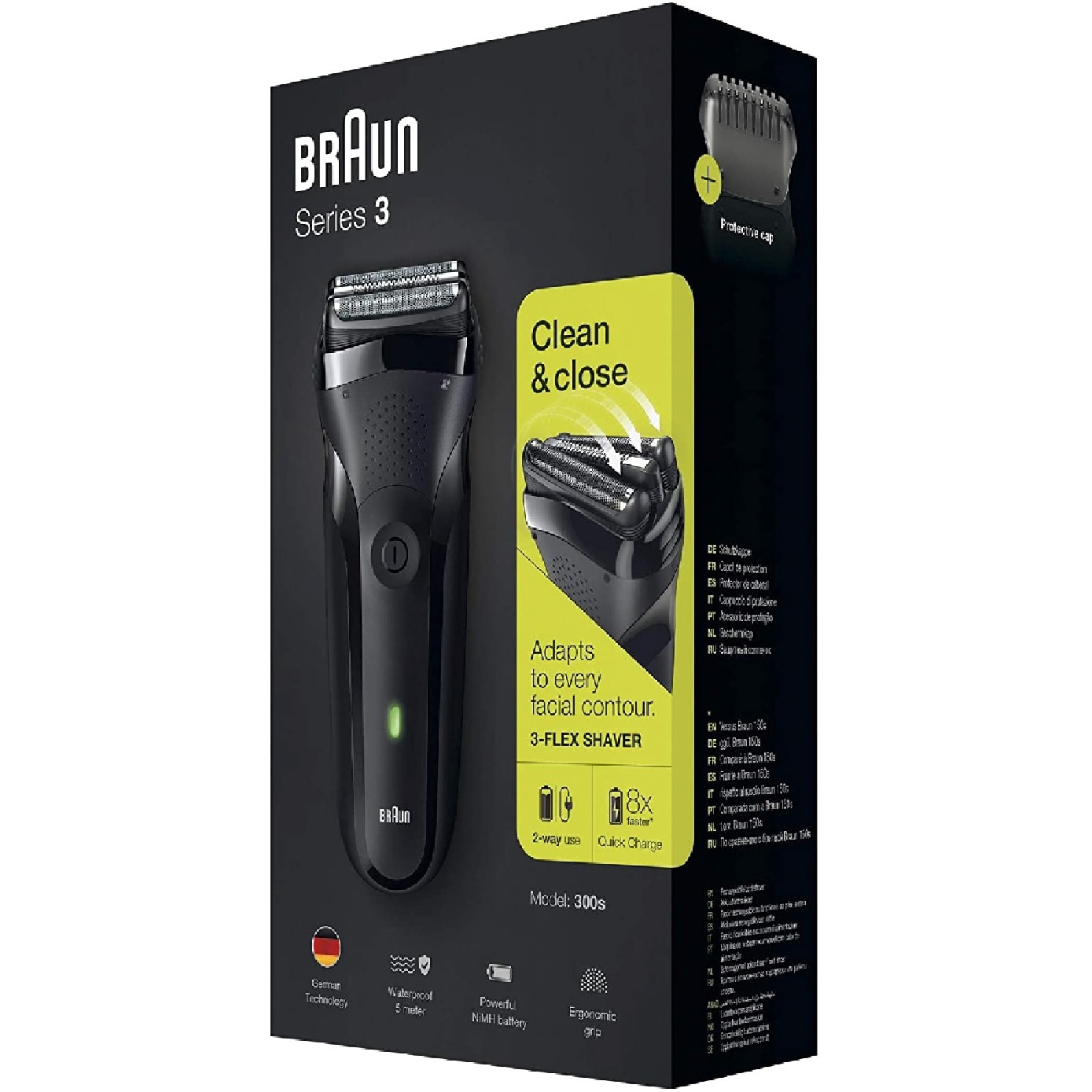 Series 3 300s Wet & Dry Electric Shaver for Men 1s