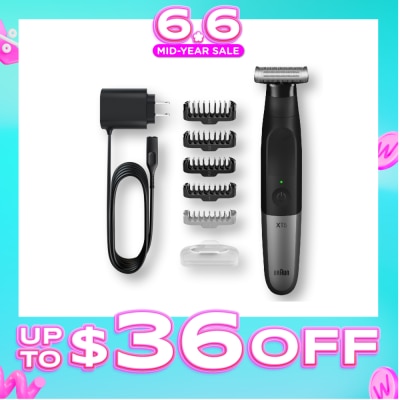 BRAUN - Series X XT5100 Wet & Dry All-In-One Trimmer With 5 Attachment 1s