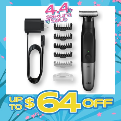 BRAUN - Series X XT5100 Wet & Dry All-In-One Trimmer With 5 Attachment 1s