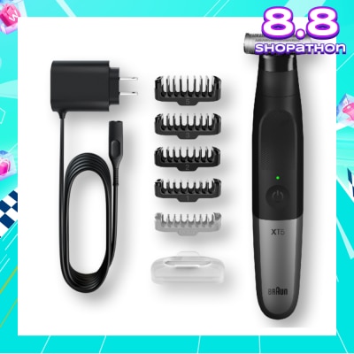 BRAUN Series X XT5100 Wet & Dry All-In-One Trimmer With 5 Attachment 1s