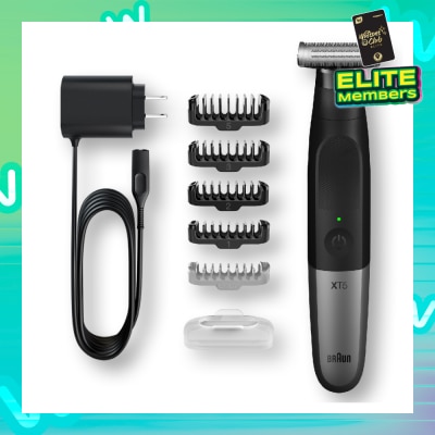BRAUN Series X XT5100 Wet & Dry All-In-One Trimmer With 5 Attachment 1s