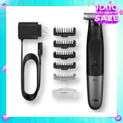 BRAUN Series X XT5100 Wet & Dry All-In-One Trimmer With 5 Attachment 1s