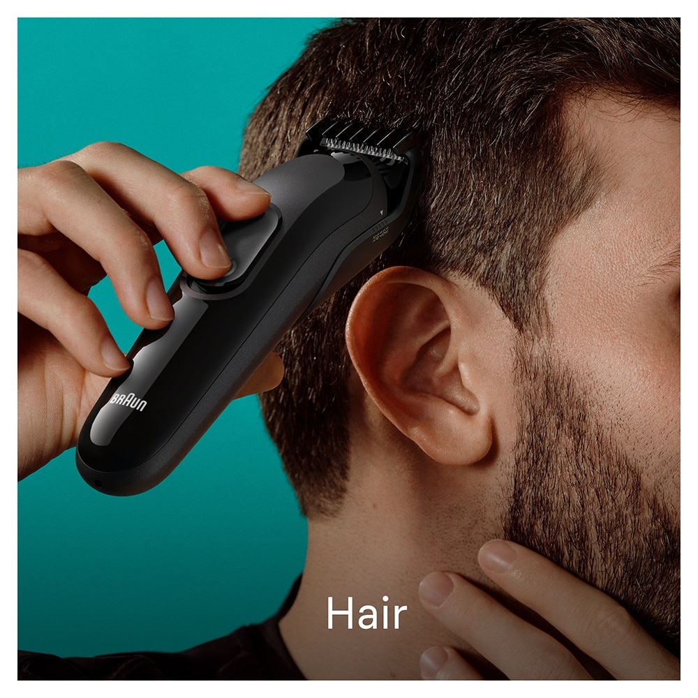 Series 3 SK3400 4-In-1 Beard Trimmer For Men (For Face & Hair) 1s