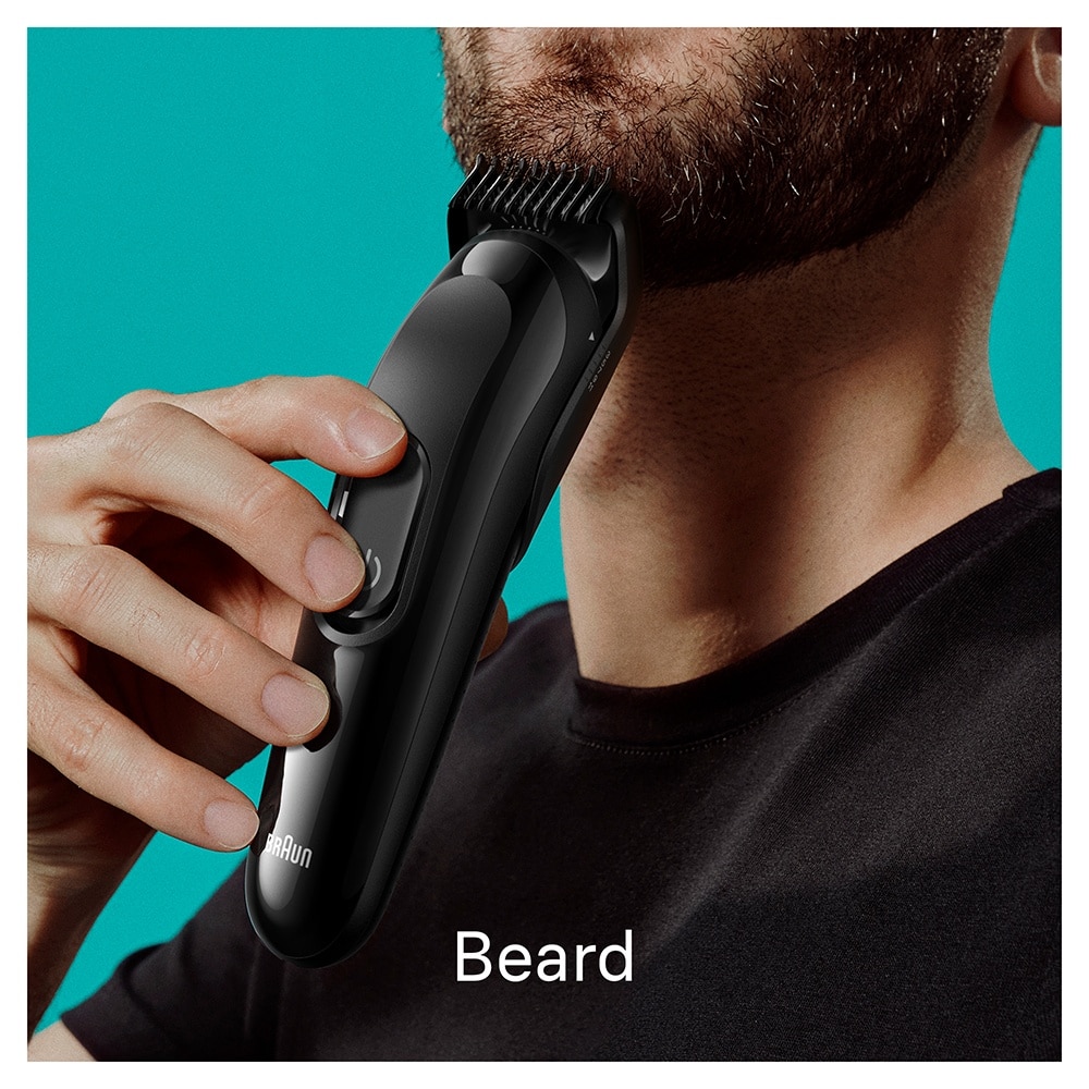 Series 3 SK3400 4-In-1 Beard Trimmer For Men (For Face & Hair) 1s