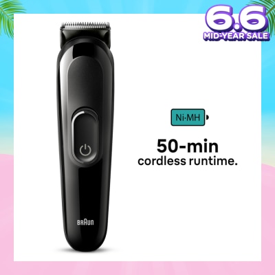 BRAUN Series 3 SK3400 4-In-1 Beard Trimmer For Men (For Face & Hair) 1s