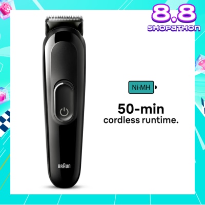 BRAUN Series 3 SK3400 4-In-1 Beard Trimmer For Men (For Face & Hair) 1s