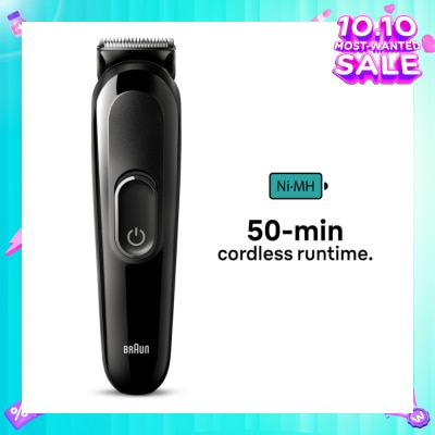 BRAUN Series 3 SK3400 4-In-1 Beard Trimmer For Men (For Face & Hair) 1s