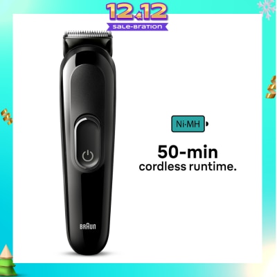 BRAUN Series 3 SK3400 4-In-1 Beard Trimmer For Men (For Face & Hair) 1s