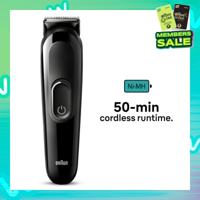 BRAUN Series 3 SK3400 4-In-1 Beard Trimmer For Men (For Face & Hair) 1s
