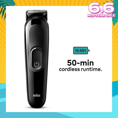 BRAUN Series 3 SK3400 4-In-1 Beard Trimmer For Men (For Face & Hair) 1s