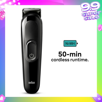 BRAUN Series 3 SK3400 4-In-1 Beard Trimmer For Men (For Face & Hair) 1s