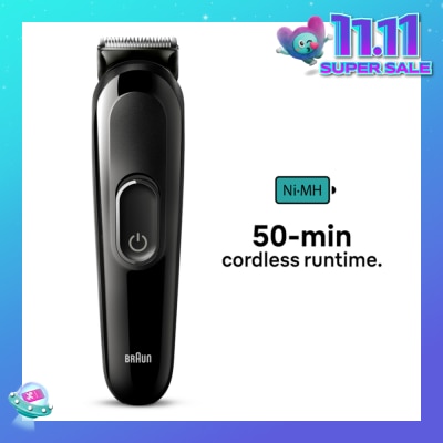 BRAUN Series 3 SK3400 4-In-1 Beard Trimmer For Men (For Face & Hair) 1s