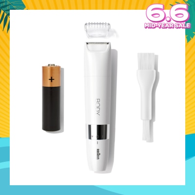 BRAUN BS 1000 Body Mini Trimmer Hair Removal Device (For Bikini, Underarm & Body) 1s