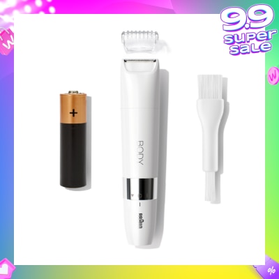 BRAUN BS 1000 Body Mini Trimmer Hair Removal Device (For Bikini, Underarm & Body) 1s