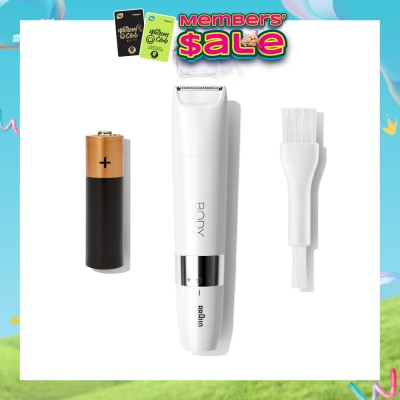 BRAUN - BS 1000 Body Mini Trimmer Hair Removal Device (For Bikini, Underarm & Body) 1s