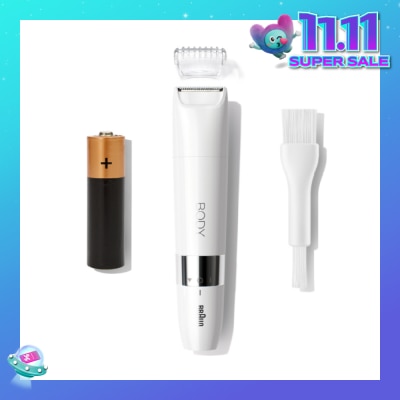 BRAUN BS 1000 Body Mini Trimmer Hair Removal Device (For Bikini, Underarm & Body) 1s