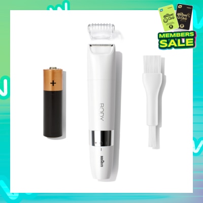 BRAUN BS 1000 Body Mini Trimmer Hair Removal Device (For Bikini, Underarm & Body) 1s