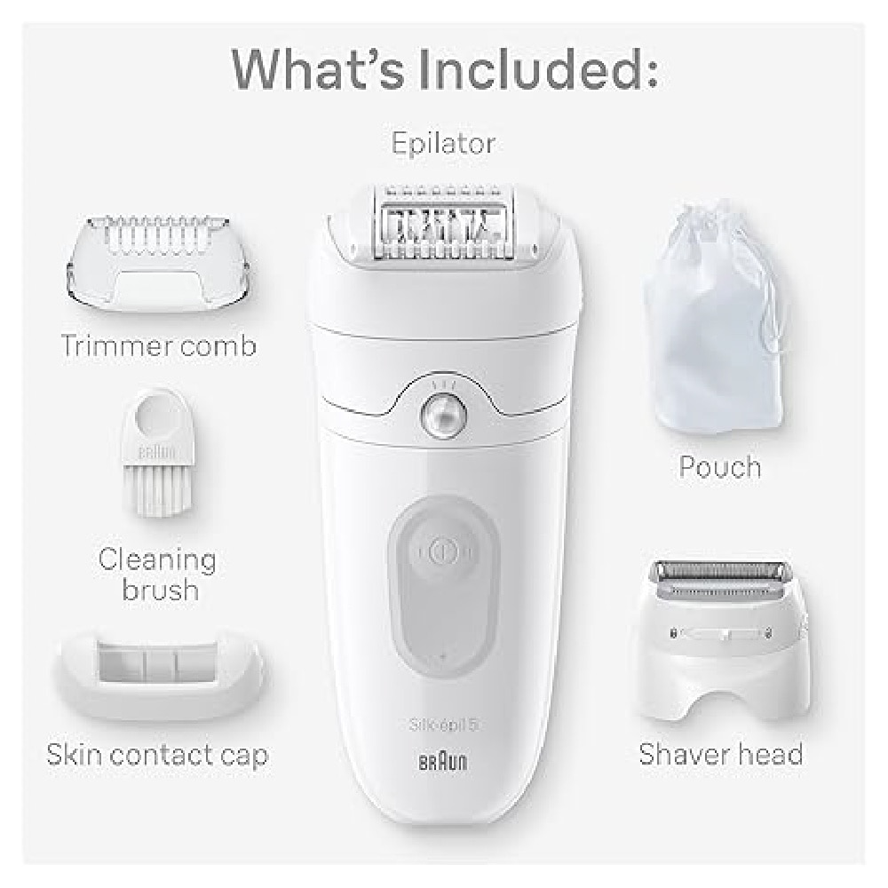 5 Silk-epil 5-041 Hair Removal Device (To Removes The Shortest Hairs Even In Water) 1s