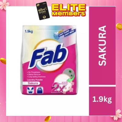 FAB Laundry Powder Sakura 1.9kg
