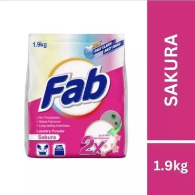 FAB Laundry Powder Sakura 1.9kg