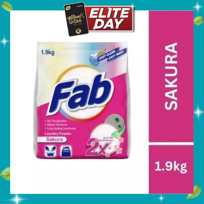FAB Laundry Powder Sakura 1.9kg image