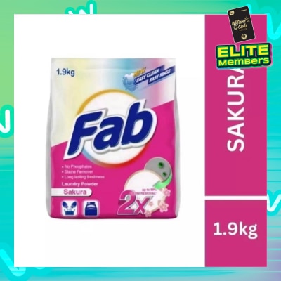FAB Laundry Powder Sakura 1.9kg