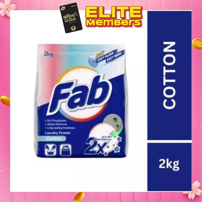 FAB Laundry Powder Cotton 2 kg